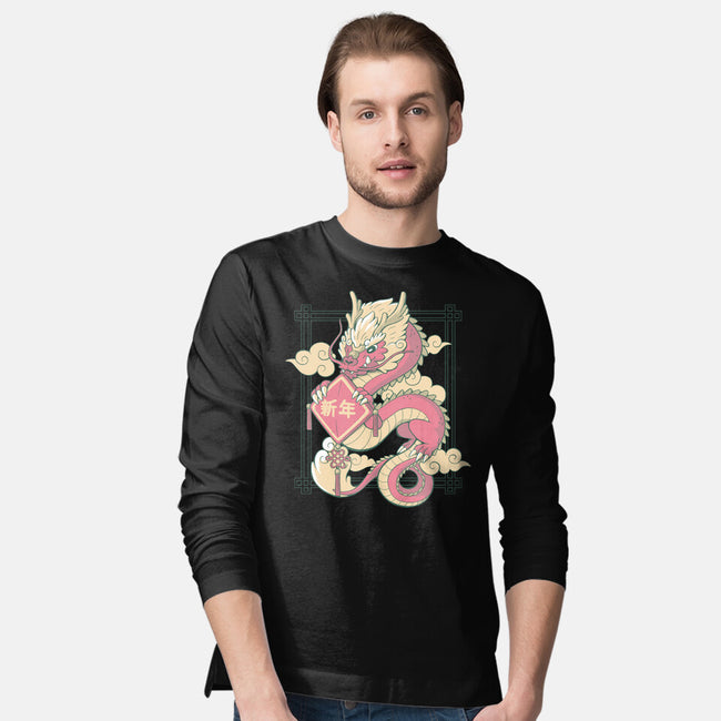 The Year Of The Dragon-Mens-Long Sleeved-Tee-xMorfina