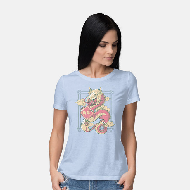 The Year Of The Dragon-Womens-Basic-Tee-xMorfina