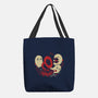 Spooky Cute Gramophone Ghosts-None-Basic Tote-Bag-xMorfina