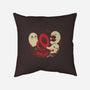 Spooky Cute Gramophone Ghosts-None-Removable Cover-Throw Pillow-xMorfina