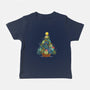 Succulents Xmas Tree-Baby-Basic-Tee-Vallina84