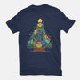 Succulents Xmas Tree-Youth-Basic-Tee-Vallina84