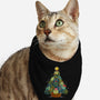 Succulents Xmas Tree-Cat-Bandana-Pet Collar-Vallina84