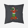 Grincholio-None-Removable Cover-Throw Pillow-pigboom