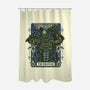 The Creature-None-Polyester-Shower Curtain-momma_gorilla