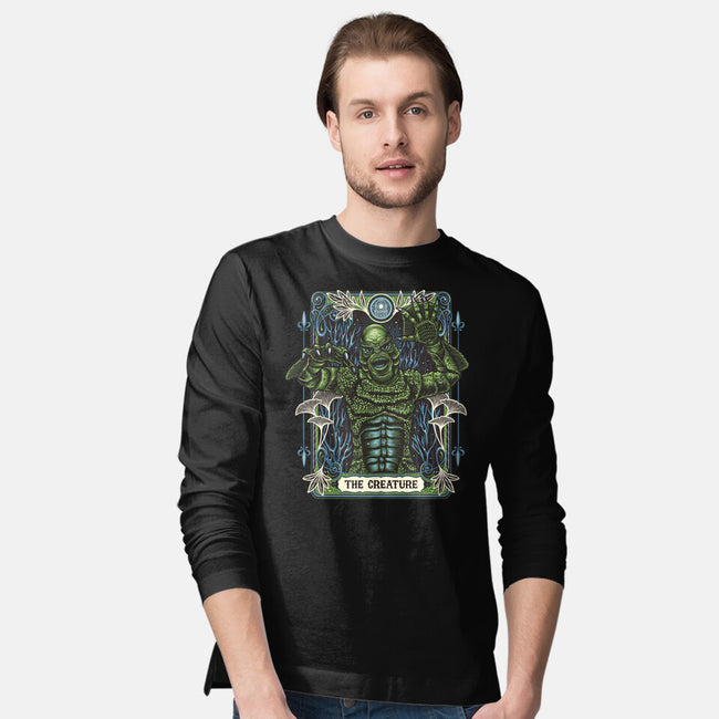 The Creature-Mens-Long Sleeved-Tee-momma_gorilla