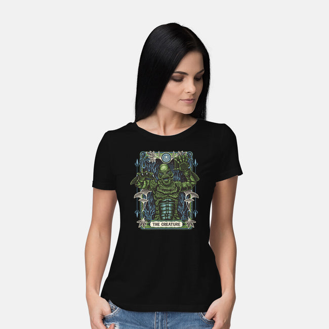 The Creature-Womens-Basic-Tee-momma_gorilla