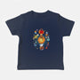 Kittens Solar System-Baby-Basic-Tee-Vallina84