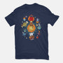 Kittens Solar System-Mens-Basic-Tee-Vallina84