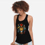 Kittens Solar System-Womens-Racerback-Tank-Vallina84