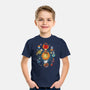 Kittens Solar System-Youth-Basic-Tee-Vallina84