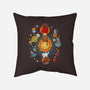 Kittens Solar System-None-Removable Cover-Throw Pillow-Vallina84