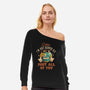 Relax I'm Not Gonna Die-Womens-Off Shoulder-Sweatshirt-eduely