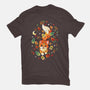 A Magic Fox-Womens-Basic-Tee-Vallina84