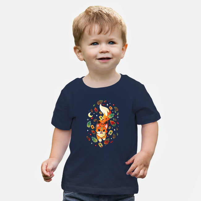 A Magic Fox-Baby-Basic-Tee-Vallina84