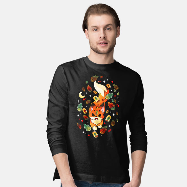 A Magic Fox-Mens-Long Sleeved-Tee-Vallina84