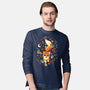 A Magic Fox-Mens-Long Sleeved-Tee-Vallina84