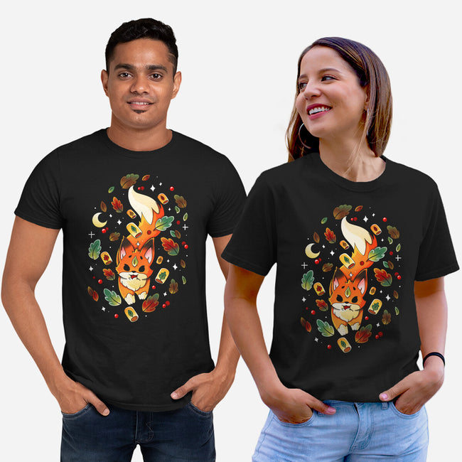 A Magic Fox-Unisex-Basic-Tee-Vallina84