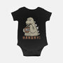 Hangry Kaiju-Baby-Basic-Onesie-pigboom