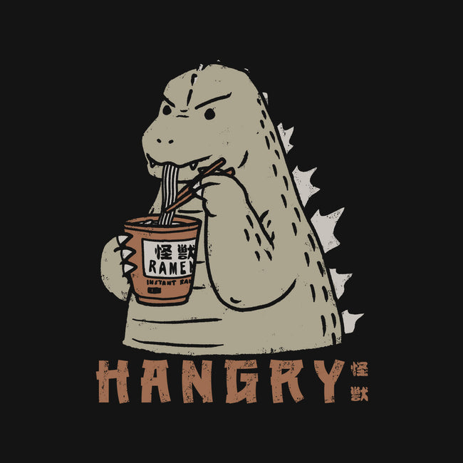 Hangry Kaiju-Womens-Racerback-Tank-pigboom