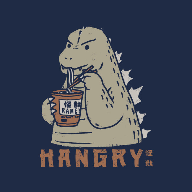 Hangry Kaiju-None-Polyester-Shower Curtain-pigboom