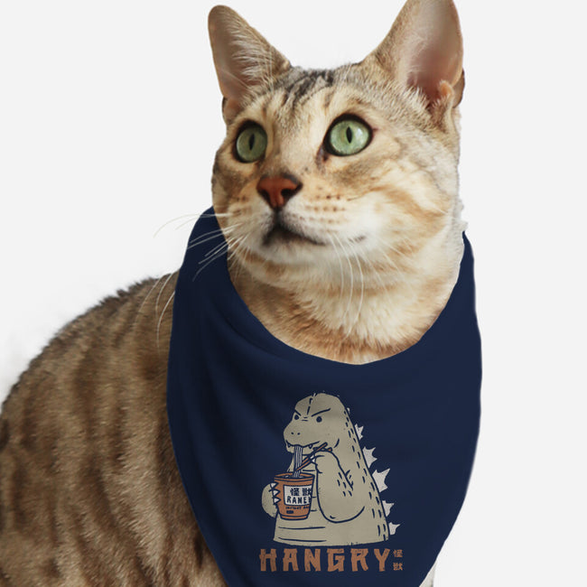 Hangry Kaiju-Cat-Bandana-Pet Collar-pigboom