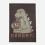 Hangry Kaiju-None-Indoor-Rug-pigboom