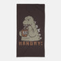 Hangry Kaiju-None-Beach-Towel-pigboom