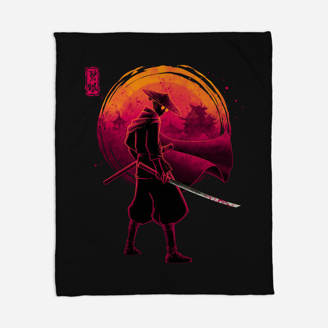 Revenge Of The Ronin-None-Fleece-Blanket-teesgeex