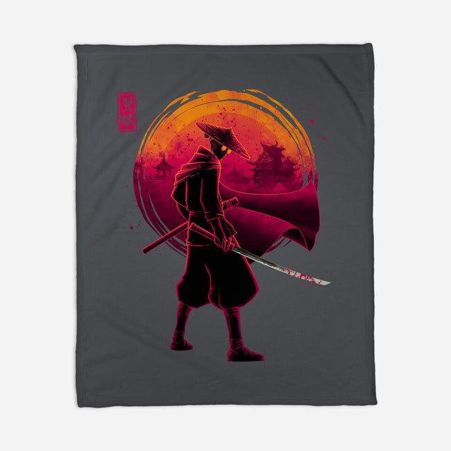 Revenge Of The Ronin-None-Fleece-Blanket-teesgeex