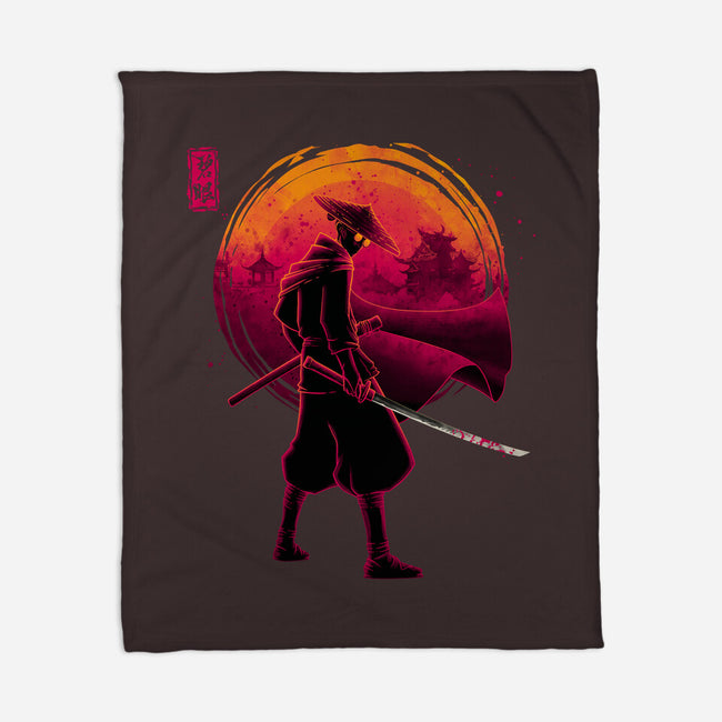 Revenge Of The Ronin-None-Fleece-Blanket-teesgeex