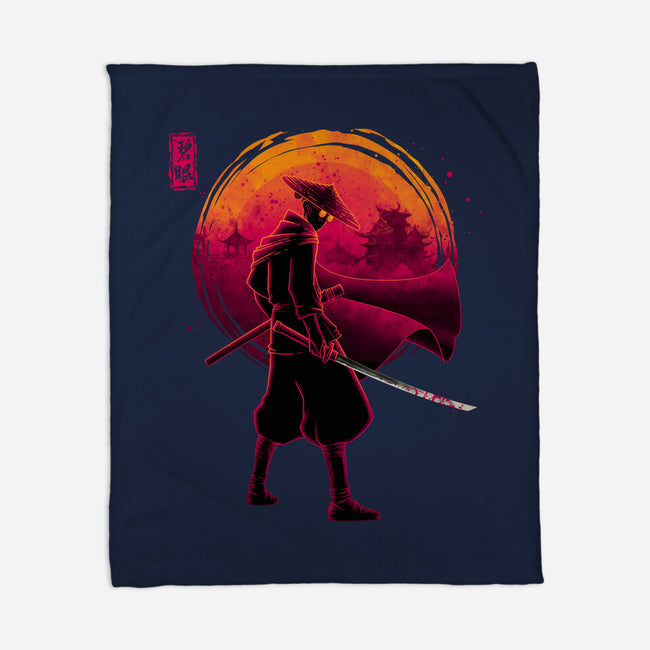 Revenge Of The Ronin-None-Fleece-Blanket-teesgeex