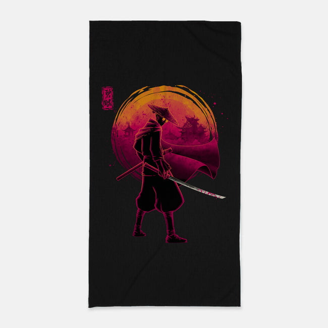 Revenge Of The Ronin-None-Beach-Towel-teesgeex