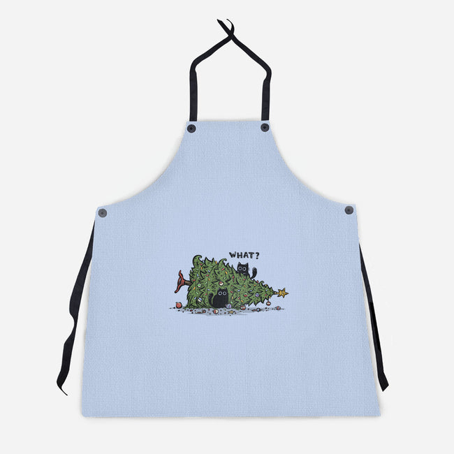 Christmas Accident-Unisex-Kitchen-Apron-kg07