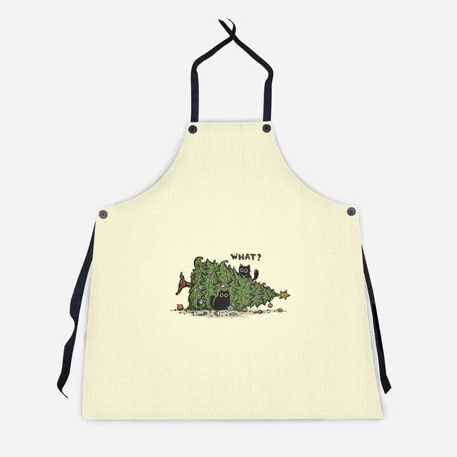 Christmas Accident-Unisex-Kitchen-Apron-kg07