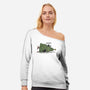 Christmas Accident-Womens-Off Shoulder-Sweatshirt-kg07