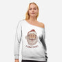 I Saw That-Womens-Off Shoulder-Sweatshirt-kg07