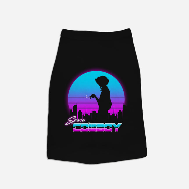 A Retro Space Cowboy-Dog-Basic-Pet Tank-ddjvigo