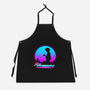 A Retro Space Cowboy-Unisex-Kitchen-Apron-ddjvigo