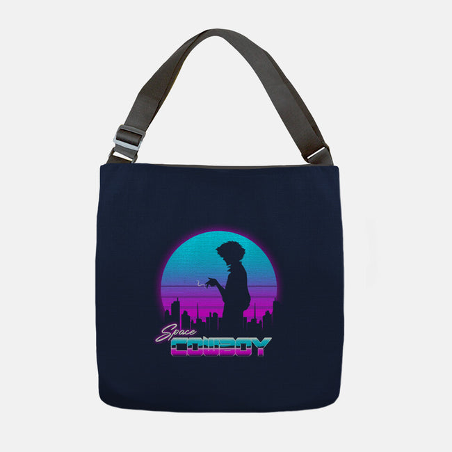 A Retro Space Cowboy-None-Adjustable Tote-Bag-ddjvigo