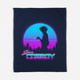 A Retro Space Cowboy-None-Fleece-Blanket-ddjvigo