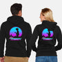 A Retro Space Cowboy-Unisex-Zip-Up-Sweatshirt-ddjvigo