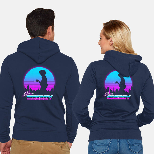 A Retro Space Cowboy-Unisex-Zip-Up-Sweatshirt-ddjvigo