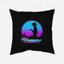 A Retro Space Cowboy-None-Removable Cover-Throw Pillow-ddjvigo