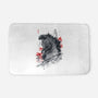 Fear The God Of Destruction-None-Memory Foam-Bath Mat-ddjvigo