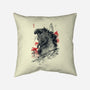 Fear The God Of Destruction-None-Removable Cover-Throw Pillow-ddjvigo