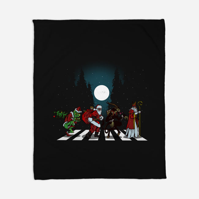 The Holiday Road-None-Fleece-Blanket-AndreusD