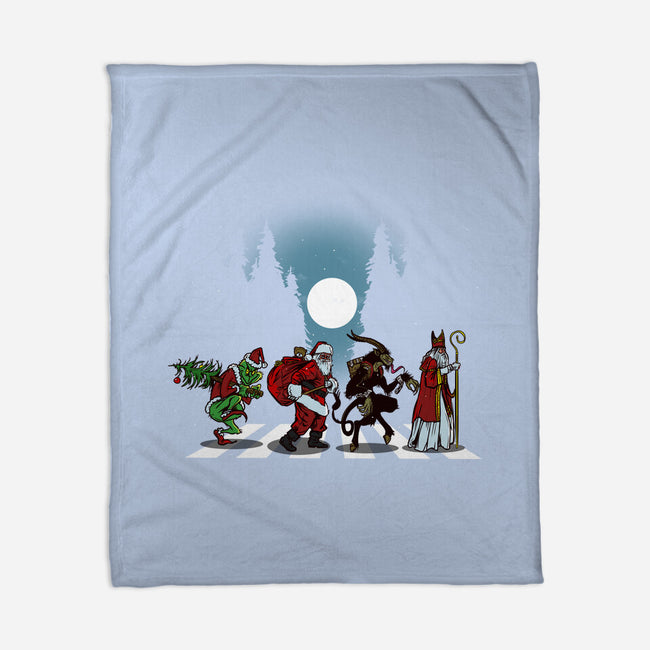 The Holiday Road-None-Fleece-Blanket-AndreusD