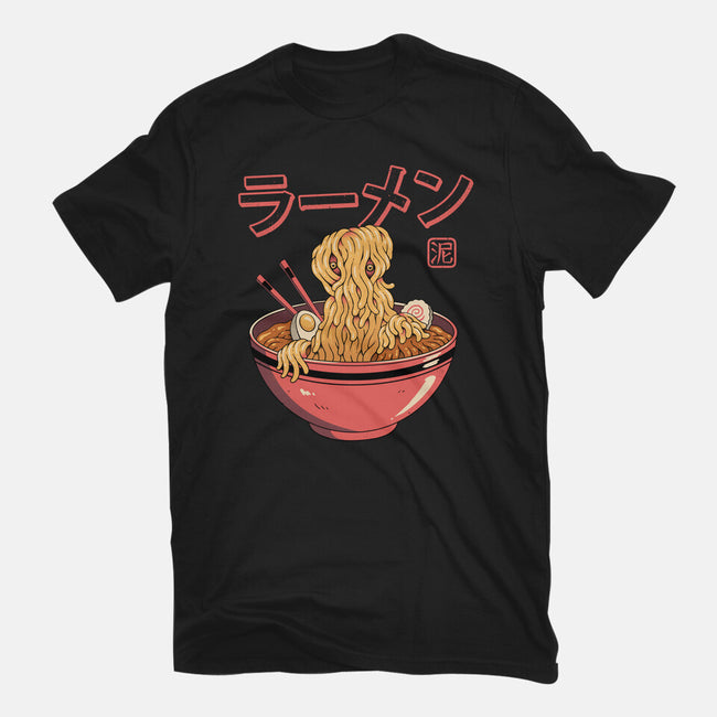 Ramen Ooze Monster-Womens-Fitted-Tee-vp021