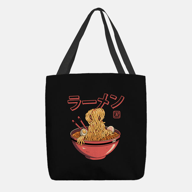 Ramen Ooze Monster-None-Basic Tote-Bag-vp021